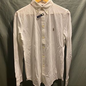 Polo by Ralph Lauren Knit Oxford Long Sleeve Button Down